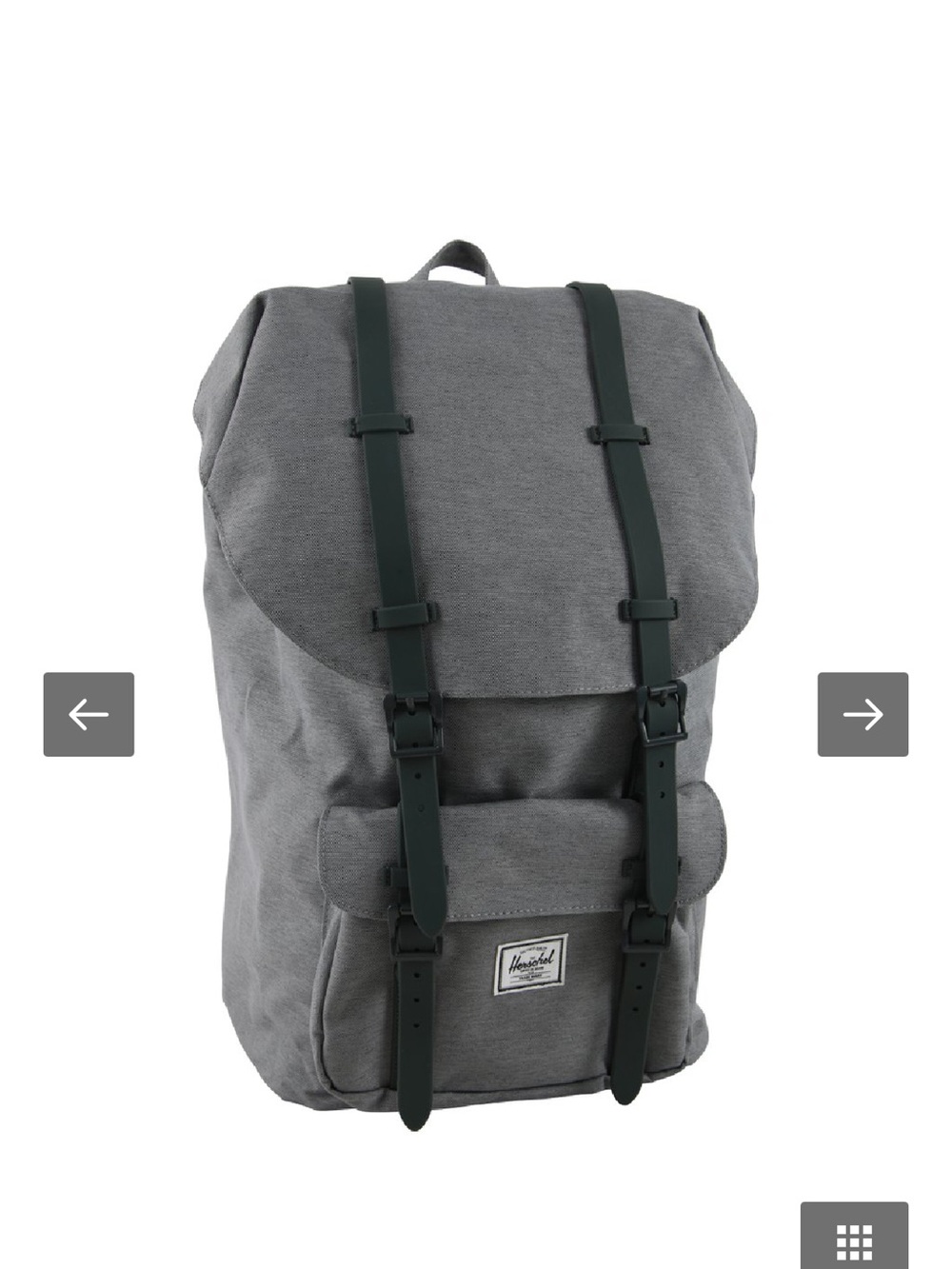 NEW Herschel Little America Gray 25L Laptop Backpack NWT